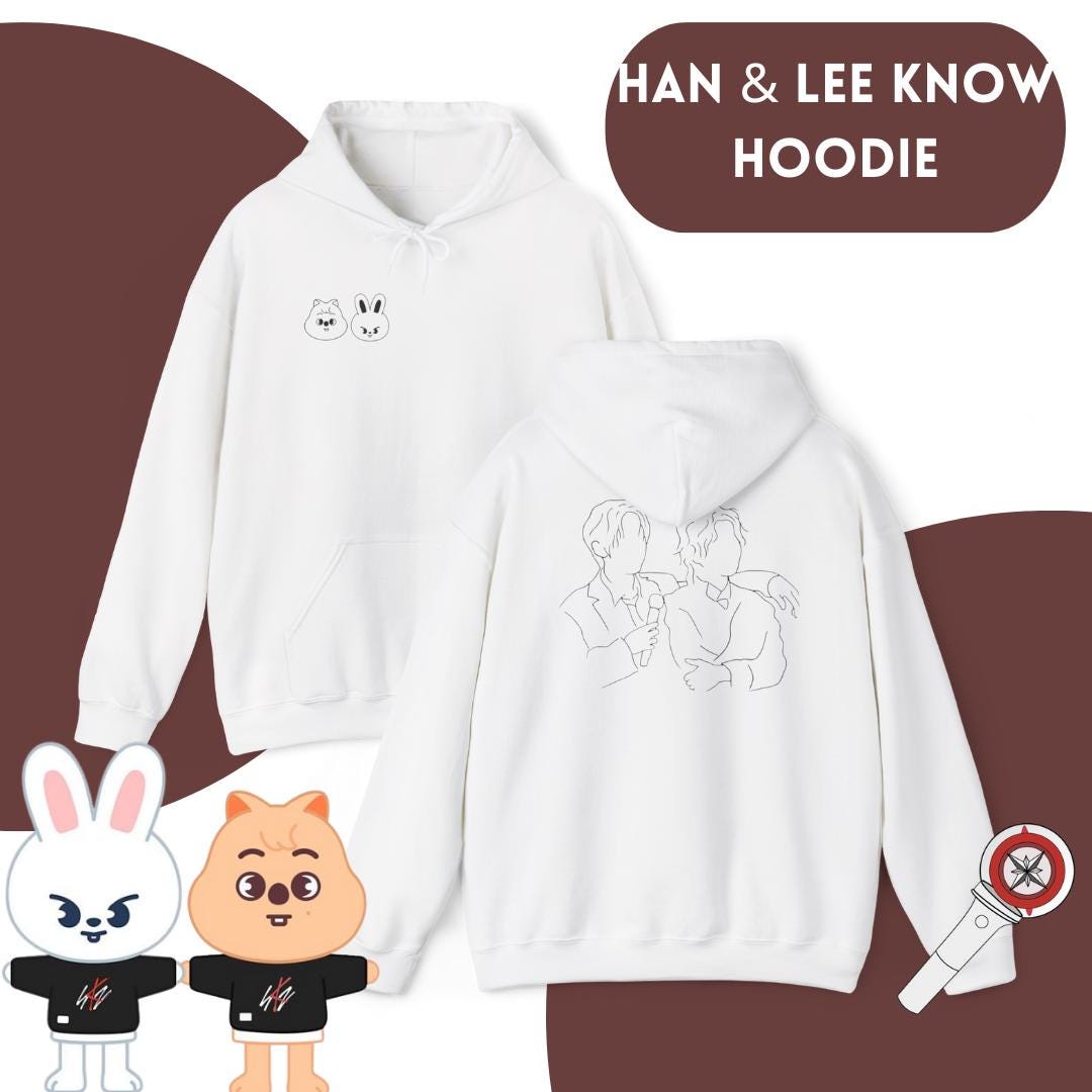 Stray Kids MINSUNG Hoodie / Han Jisung and Lee Know / Han Quokka