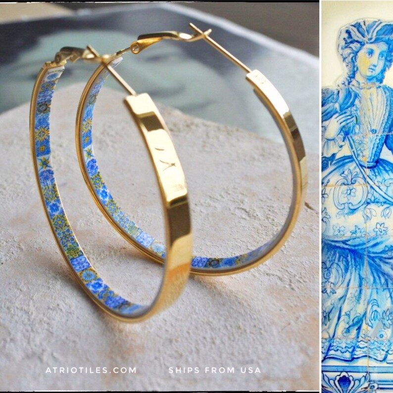 Seeing What Happened To Atrios I Guess >> Earrings Atrio Jewelry Hoops Tile Portugal Stainless Steel Etsy Seeing What Happened To Atrios I Guess >> Earrings Atrio Jewelry Hoops Tile Portugal Stainless Steel Etsy
