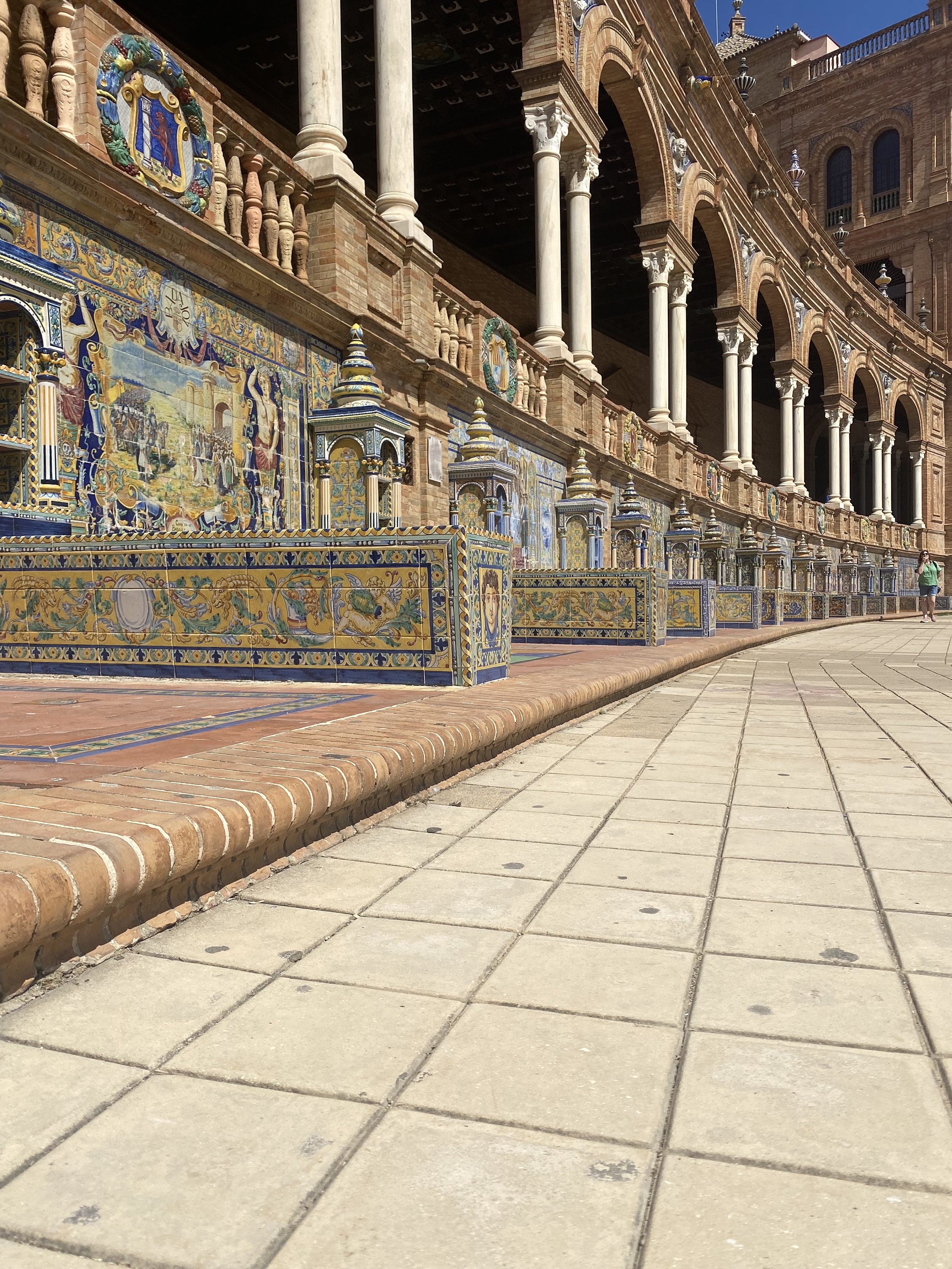 Spanish Tile Bangles Spain Bracelet Set Plaza De Espana