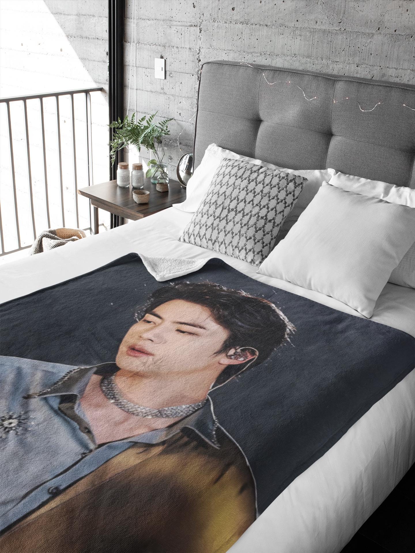 Bts Jin Blanket - Etsy