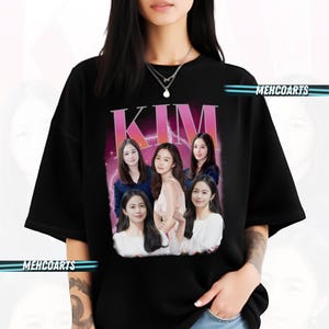 Minji K-Pop Shirt,Trendy Bts Shirt,K-Pop Merch,Perfect Gift for Women.