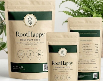 Fertilizante para Hoyas / Alimento completo soluble en agua para plantas / Fórmula estilo MSU / Para Hoyas, Dischidias y Orquídeas