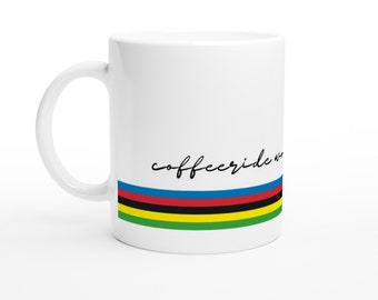 Cycling mug coffee ride world champion, cycling gift, cyclist gift, 325ml