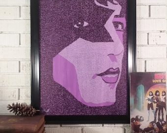 Paul Stanley from Kiss Word Art Original Drawing