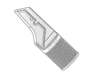 Utility Blade Holder for Broomstick