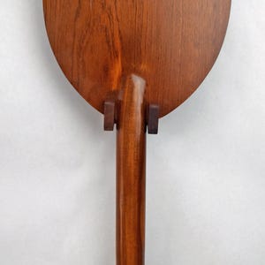 Wood paddle 24&quot; stained mahogany color - on sale