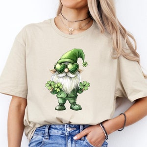 St. Patricks Day Gnome Shirt, Irish T-shirt, St Patricks Day Shirt, St Patricks Day Shirt, Saint Patricks Day, Irish Gnomes Shirt