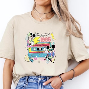 The Best Of 1985 Mickey Shirt, Disney 40th Birthday Tee, Vintage Mickey Minnie Shirt, Disney Limited Edition, Disneyland Birthday Trip Shirt
