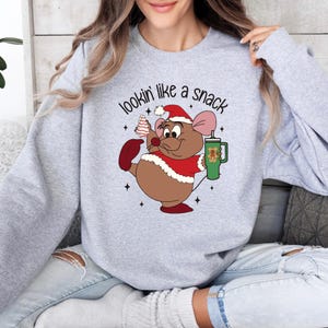 Christmas Disney Character Sweatshirt, Funny Christmas Sweatshirt, Disneyland Christmas Trip Sweatshirt, Magic Kingdom Sweater, Holiday Tee