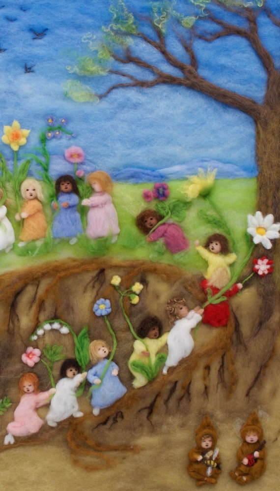 Claudia Marie Felt: First Ever Children's Book Illustrated in Felted 3-D  Wool