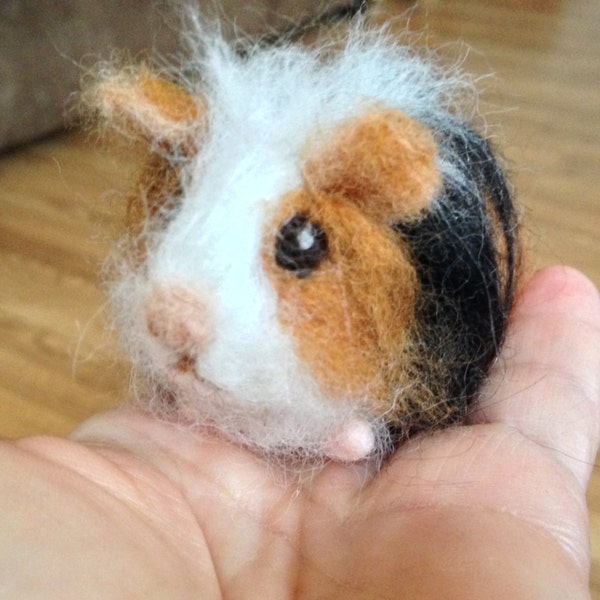 Needle Felted Guinea Pig