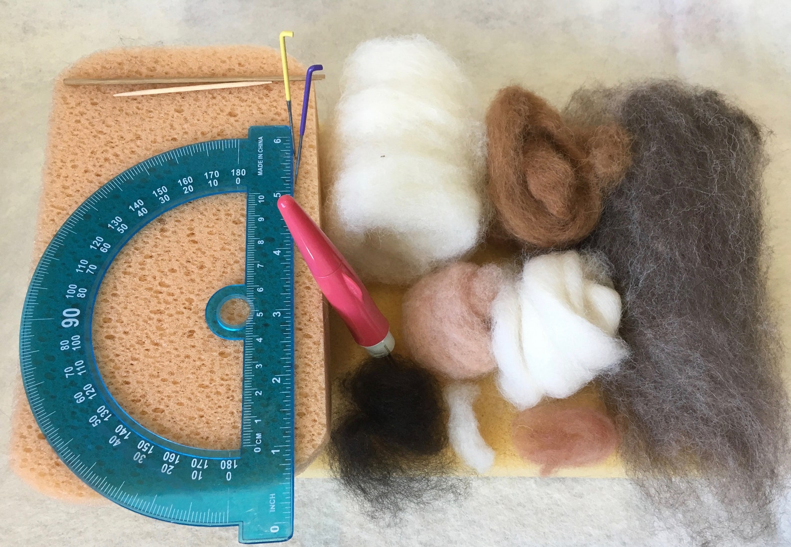 Tutorial Needle Felt Bunny Rabbit Instant Download PDF 12 Etsy