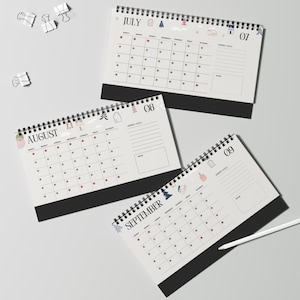 Cute Calendar |2026 Desk Calendar | Office Decor | 2026 Monthly Planner | Desktop Organizer | Work Space Accessories