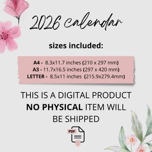 2026 calendar - 2026 yearly calendar- 2026 monthly calendar image 7