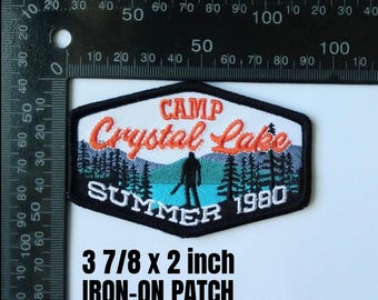 Camp Crystal lake 1980 patch Iron-on