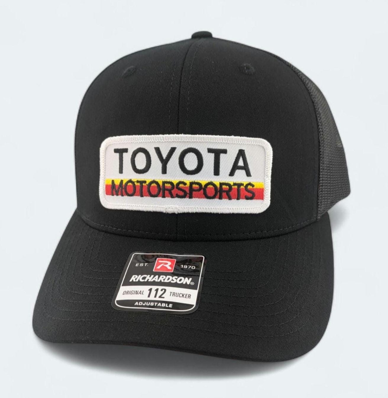 Toyota Motorsports Vintage Patch on Richardson 112 Snapback