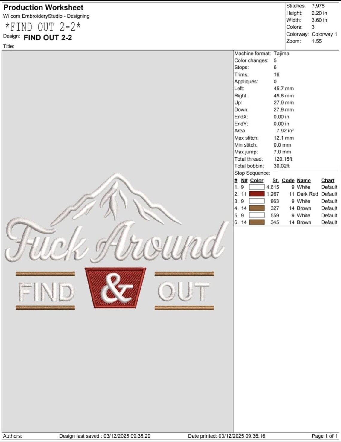 Mess Around & Find Out Funny Embroidery Design Instant Digital Download ...