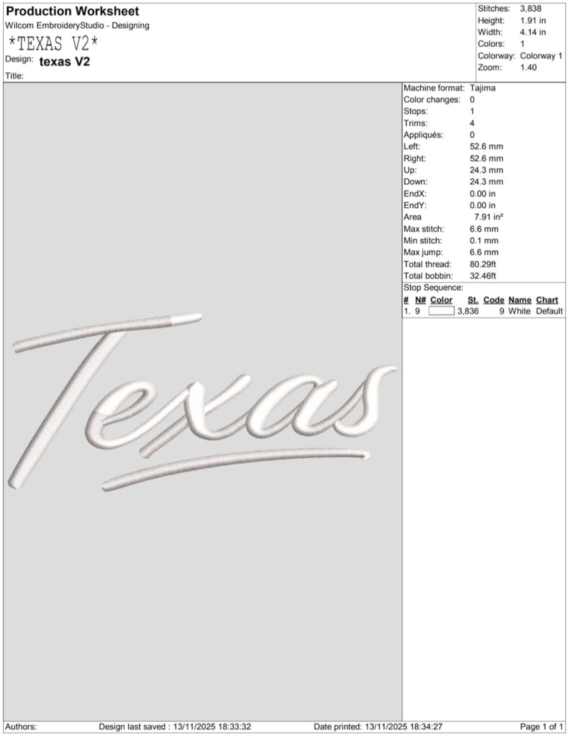 Texas Script Texas Script Embroidery Design – Instant Download Embroidery File - Etsy