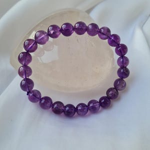 Amethyst Bracelet - Natural Stone