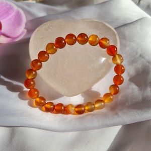Carnelian Bracelet - Natural Stone