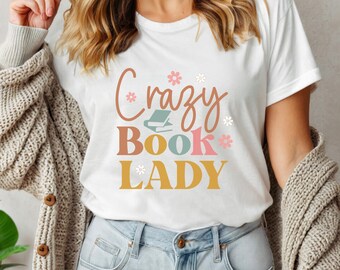 Book Lover Shirt: Casual Reading Tee (Unisex Soft Cotton)