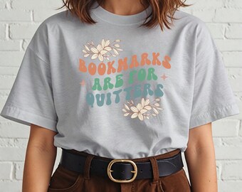 Book Lover-T-shirt: casual zacht katoen - pasvorm uniseks, lichtgewicht