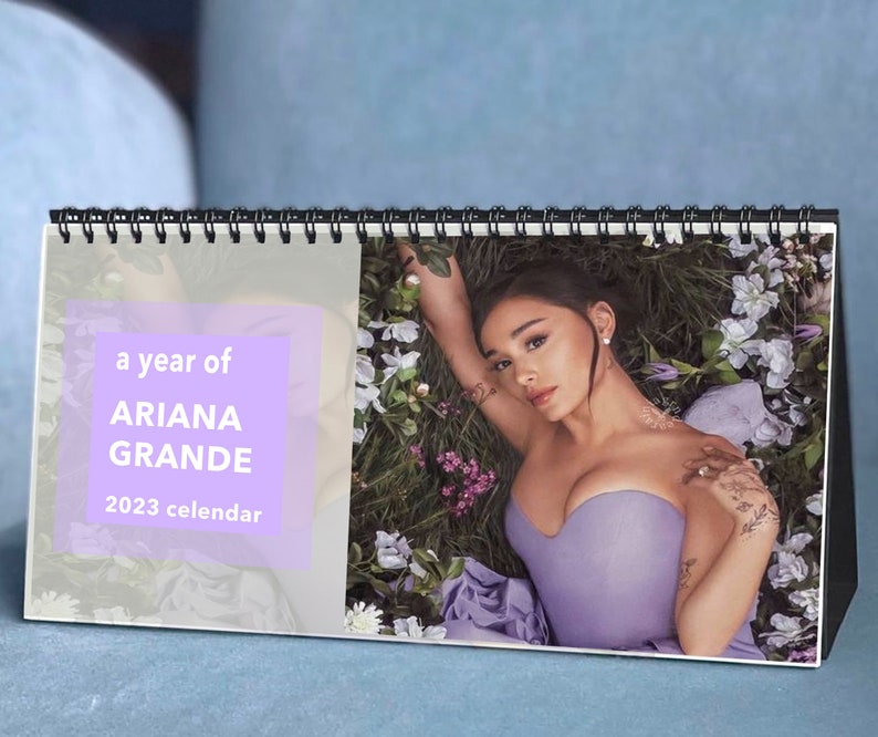 2023 Ariana Grande Calendar 2023 Desk Calendar Celebrity Etsy Finland