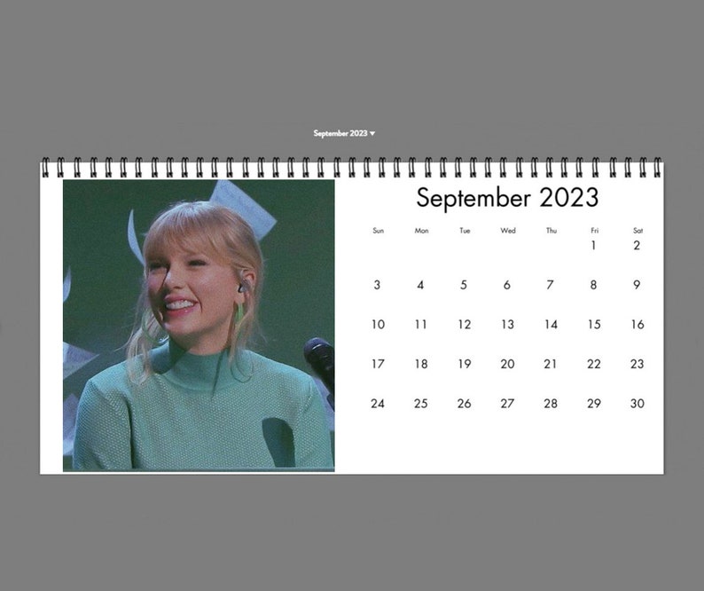 2023-taylor-swift-calendar-2023-desk-calendar-celebrity-etsy-norway