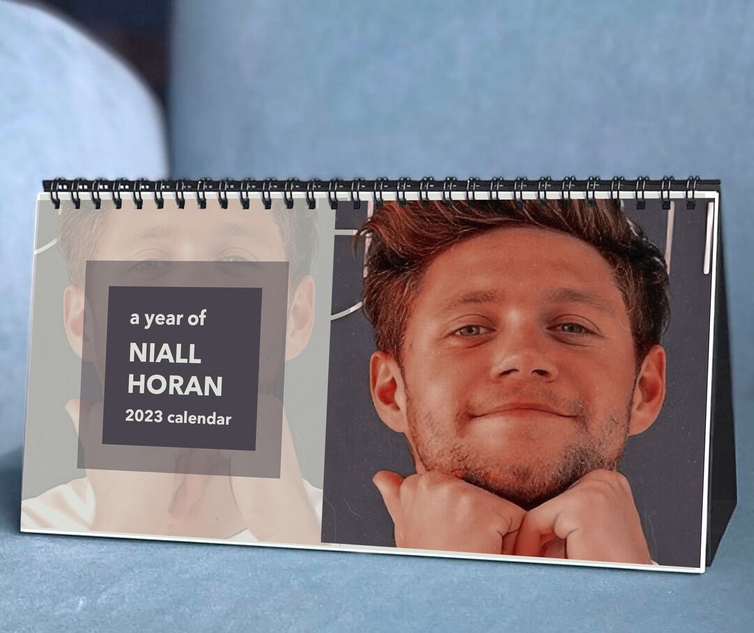 2023 Niall Horan Calendar 2023 Desk Calendar Celebrity Etsy