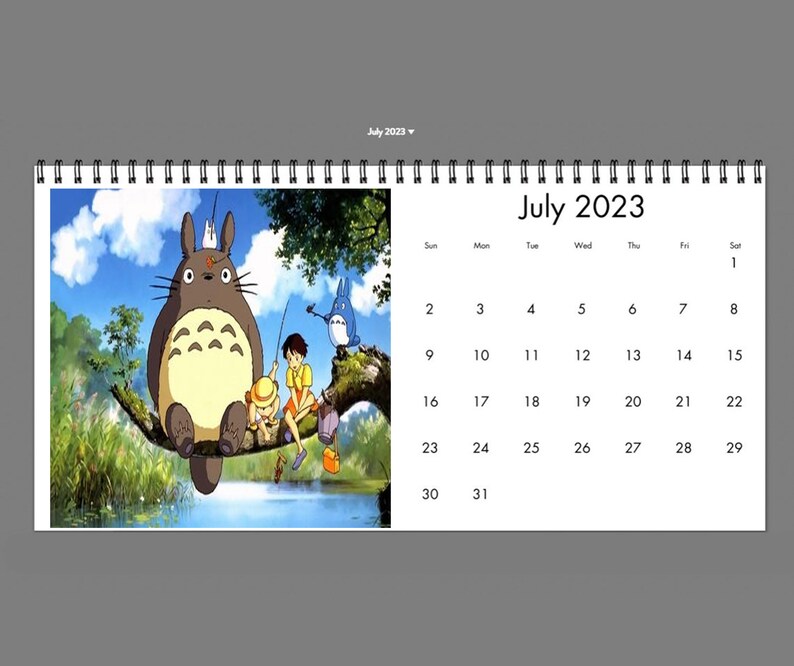 Studio Ghibli Desk Calendar Printable Word Searches Studio Ghibli Desk Calendar Printable Word Searches