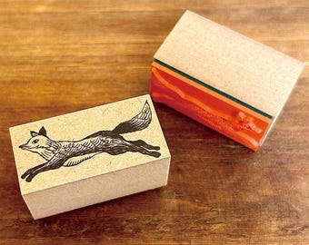 Fox | Rubber Stamp Kinotorico Collections, Made in Japan
