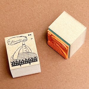 Blanche | Rubber Stamp Kinotorico Collections, Made in Japan
