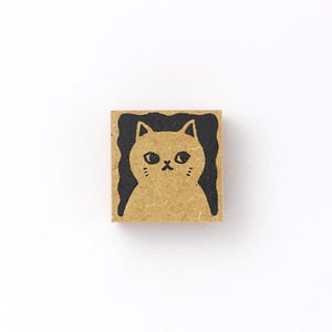 Short-Haired Kitty |  TOMIKOHAN Stamp, Made in Japan