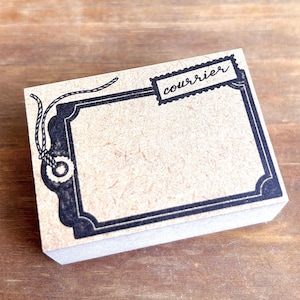 Courrier | Rubber Stamp Kinotorico Collections, Made in Japan