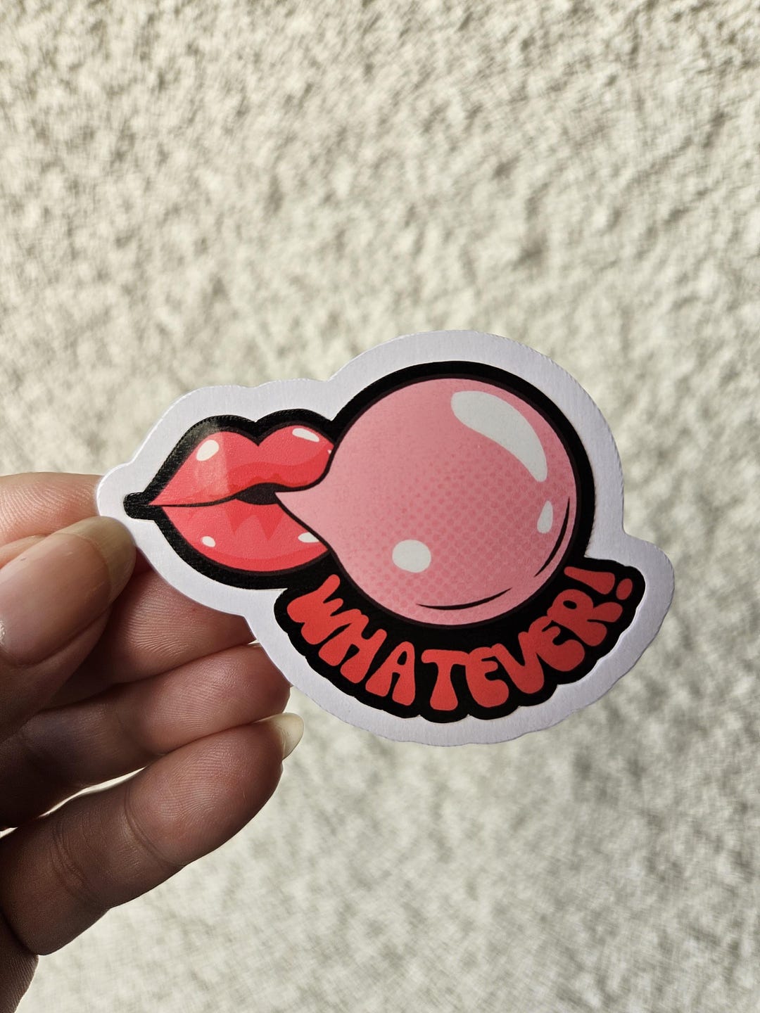 However Sticker Whatever! - Vinyl Sticker With Gloss Finish - Etsy