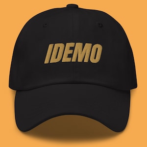 IDEMO Tennis Hat, Tennis Lover Gift Idea, Embroidered Tennis Cap, Gift for Tennis Player, Tennis Gift for Him Her, Serbian Tennis Fan Gift