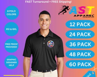 Bulk Custom Polo Shirts: Personalized Logo, Business Apparel