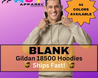 Unisex Heavy Blend Hooded Sweatshirt Fleece. Blank Fleece, DTF & Embroidery Ready