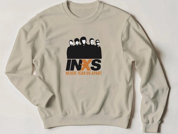 INXS Sweater - Vintage Inspired Heavy Blend Sweatshirt - Perfect for Fans & Everyday Comfort