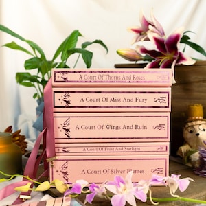 ACOTAR Series Special Edition | Custom Rebound Books | ACOTAR Series | Sarah J. Maas | Full Series | ACOTAR Series Rebind | Hardcover