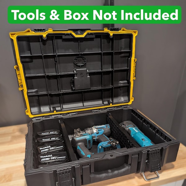 ONLY Dividers for DeWalt ToughSystem 2.0 Small Tool Box (DWST08165)