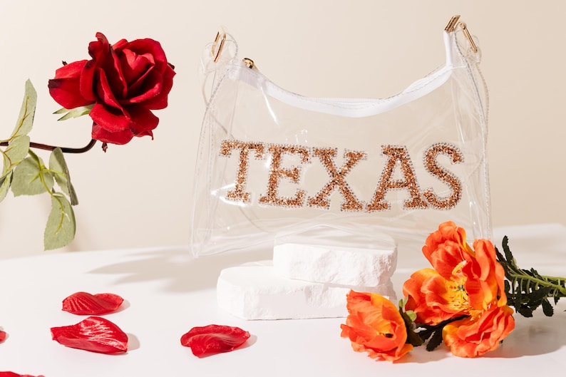 Texas Longhorns Clear Stadium Purse: Game Day Bag - Etsy