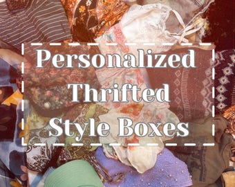 Personalized Thrifted Style Box