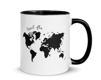 Travel Often Mug: World Map Adventure Coffee Cup