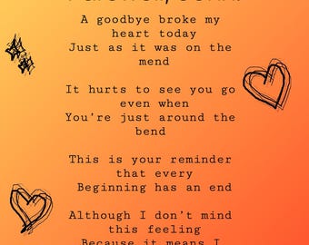 Custom Poetry Gift