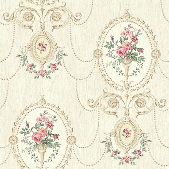 Pretty Pink Shabby Chic Miniature Wall Art