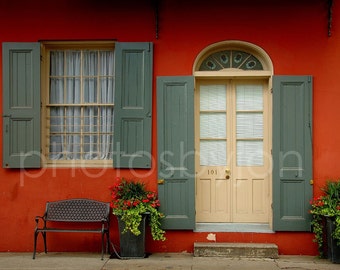 101 - 8 x 12 signed original photograph - New Orleans architecture