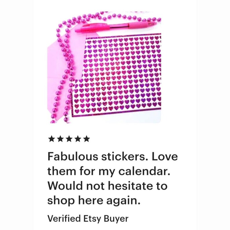 Hot Pink Sparkly Star Stickers, 192 Vinyl Embellishments - Etsy