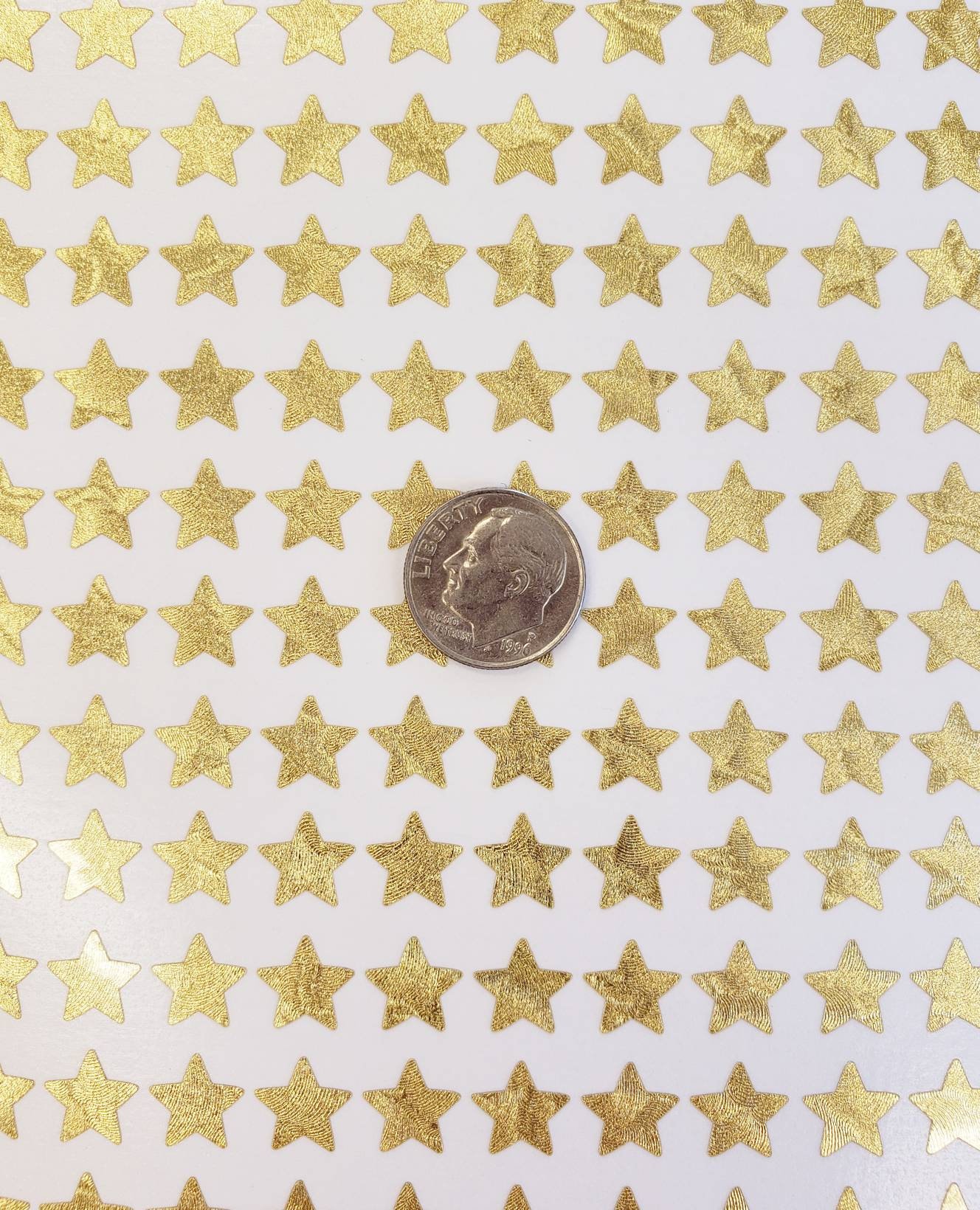 Gold Star Stickers - TownStix