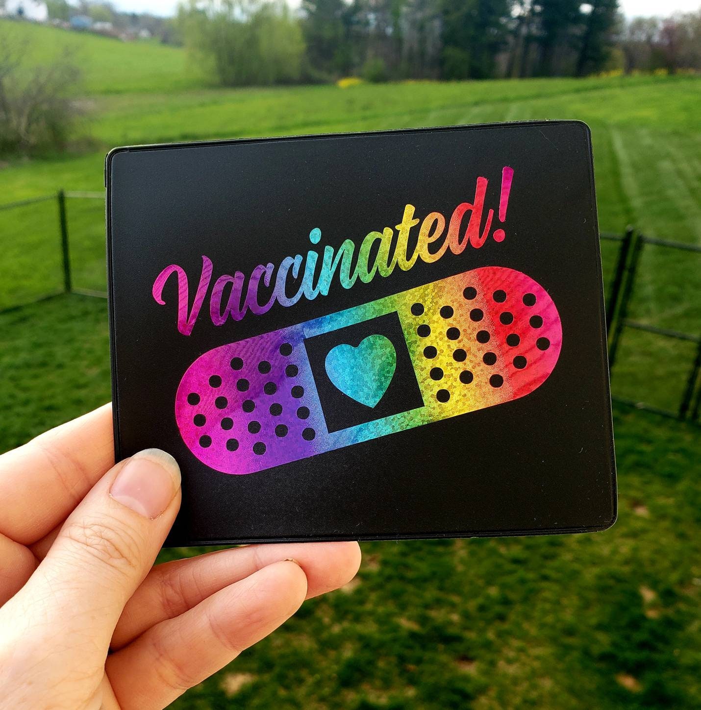 Vaccine Cardholder, Covid19 Vaccination Card Cover, vaccinated passpo…